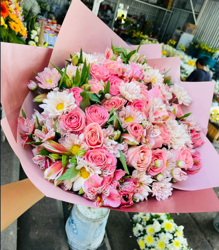 Ramo rose pink
