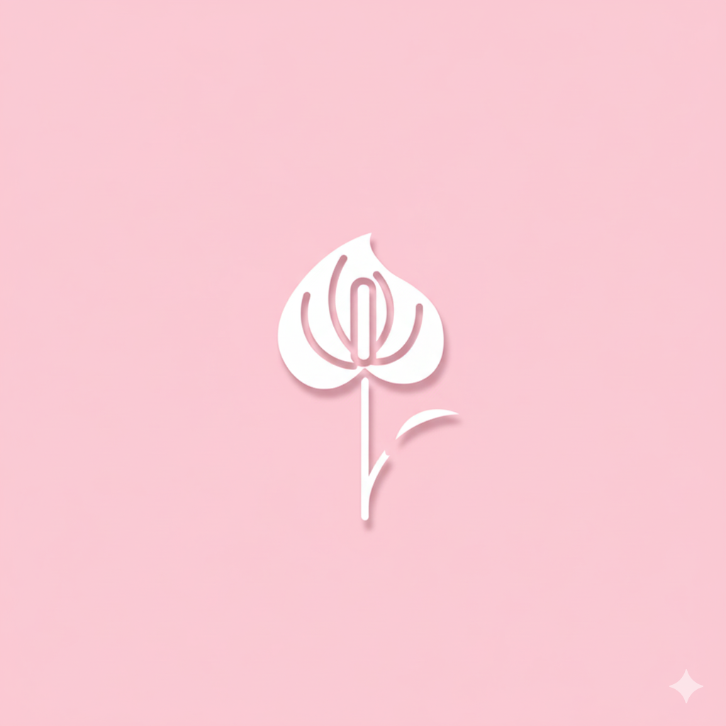 Anthurios Florería Logo